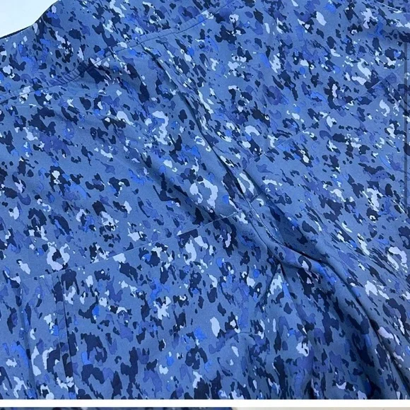 Athleta Brooklyn Ankle Pant Captivate Chrome Blue Womens - Picture 3 of 3